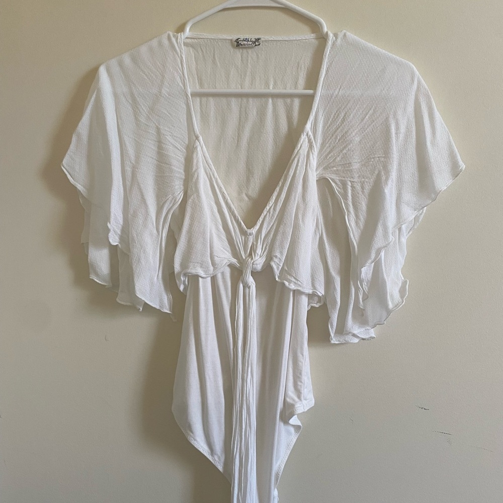 Intimately by Free People White Bodysuit